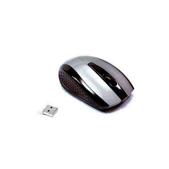 تصویر  موس وایرلس کاسی نقره ای MW-2.4G