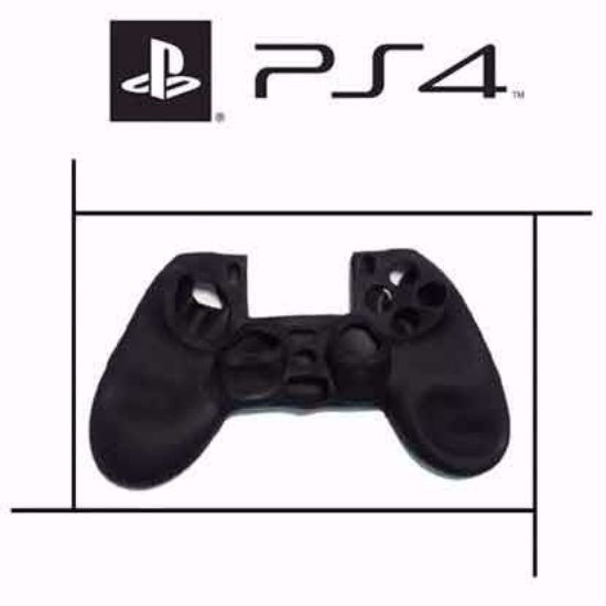 تصویر  روکش دسته پلی استیشن PS4‬‎ مشکی ساده