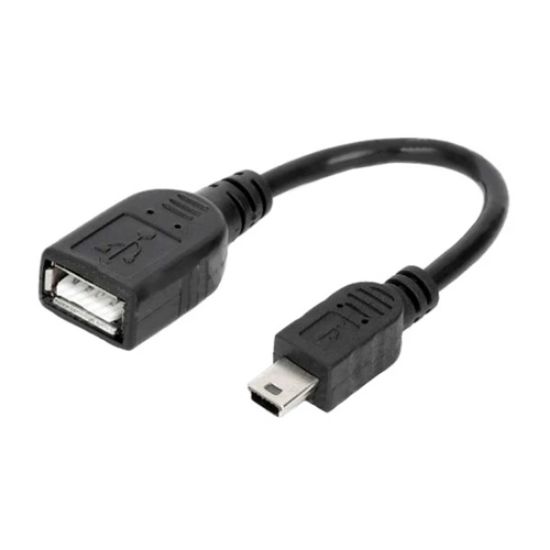 تصویر  کابل تبدیل USB به miniUSB مدل M201 طول 0.3 متر