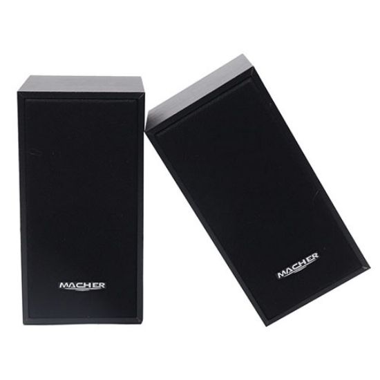 تصویر  اسپیکر دو تکه مچر مدل MR-65 مشکی